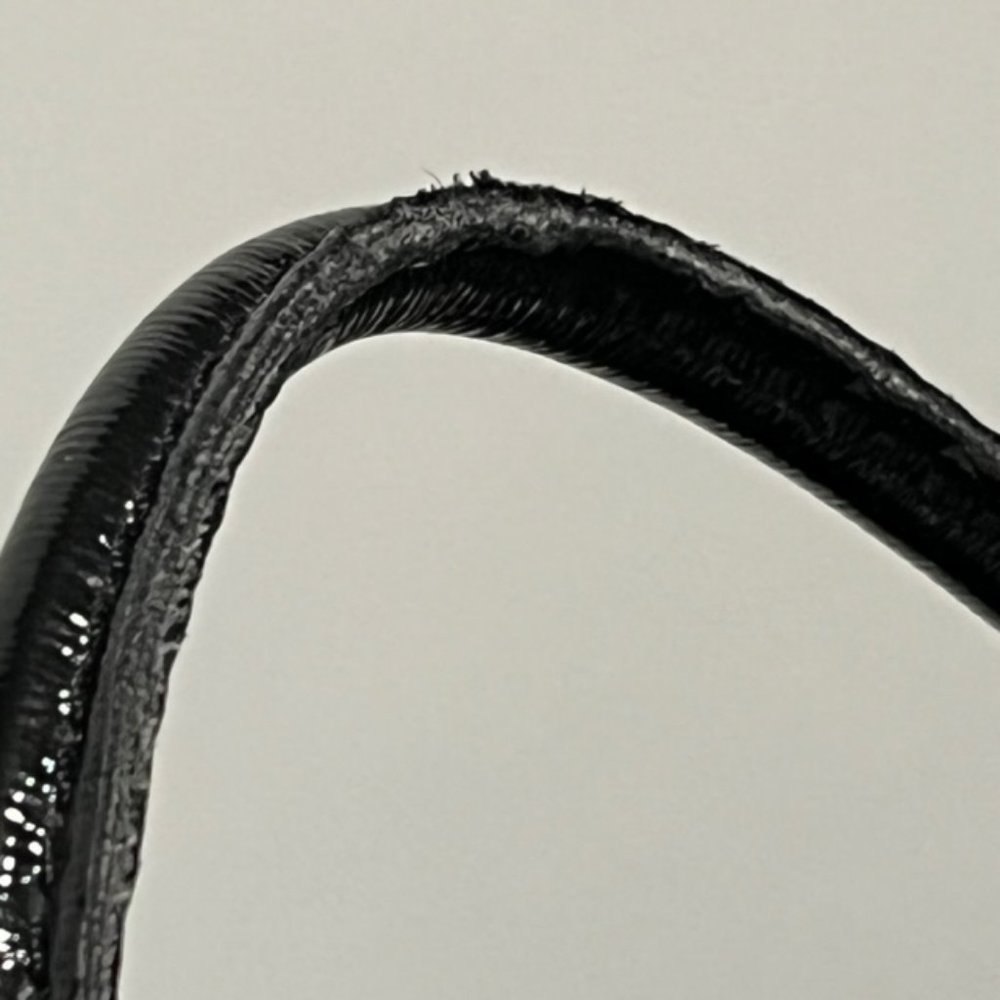 KATE SPADE New York Tri-Compartment Black Textured Patent Leather Tote - Picture 16 of 16